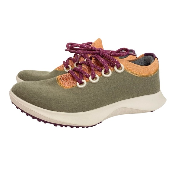 Allbirds Mizzle Shoes Mens Size 8.5 9 Wool Dasher Limited Edition Green Multi - Picture 2 of 12